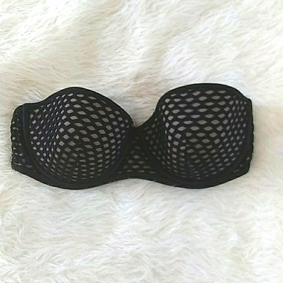 Victoria's Secret Other - Victoria's Secret Black Bikini Top Size 34 DD